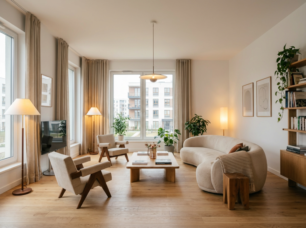 projekt salonu projektowanie wnętrz rzeszów